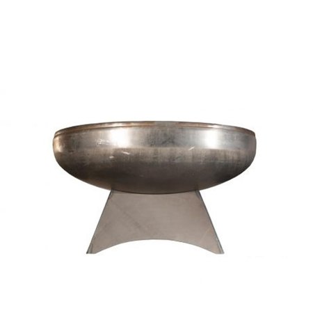 MARQUEE PROTECTION OF24LTY-SB 24 dia. Liberty Natural Steel Standard Base Fire Pit MA2628435